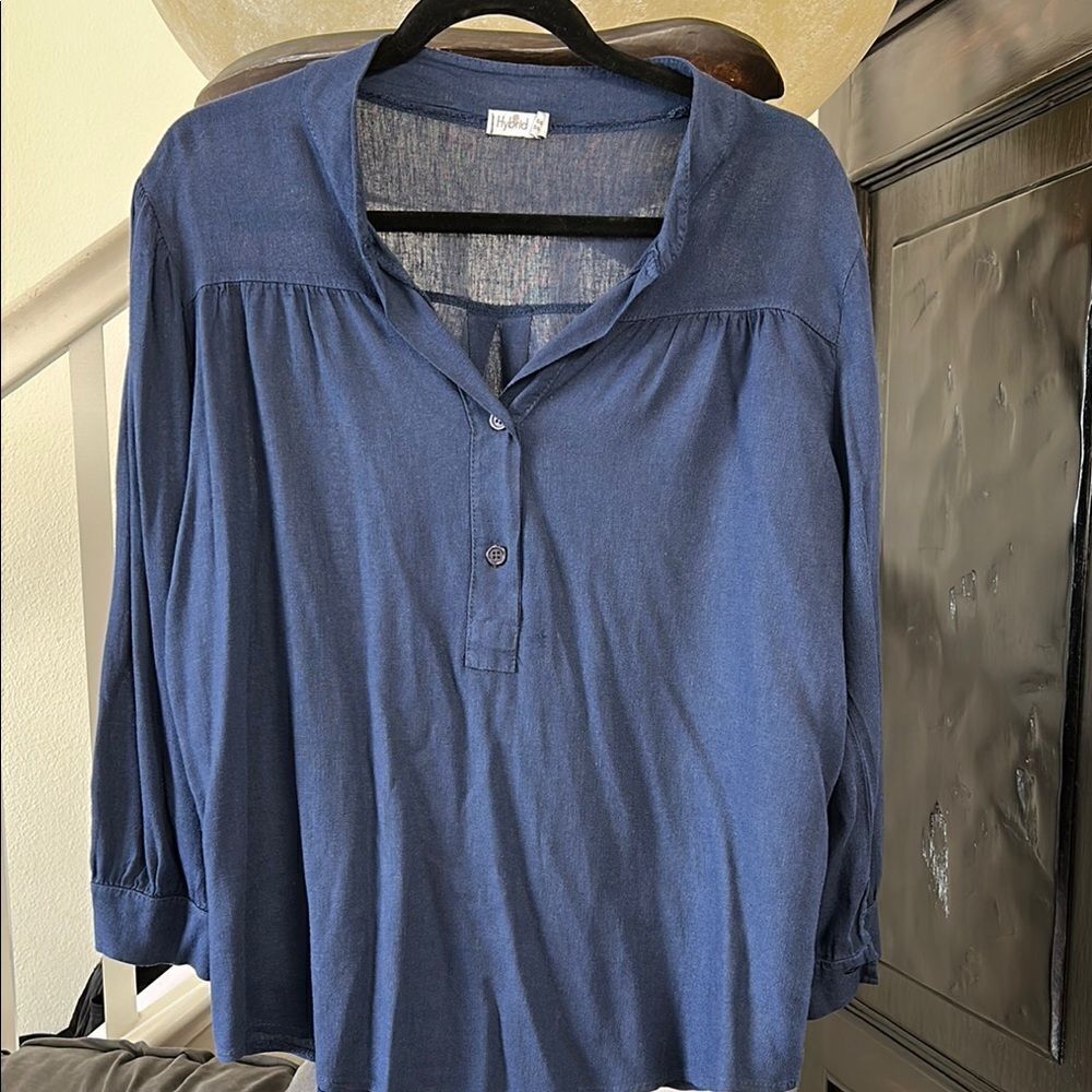 Blue Women's Top